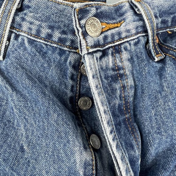 Levi's Jeans Men's 33 x 30* 501 XX Original Fit Straight Leg Blue Denim Cotton - Picture 6 of 16